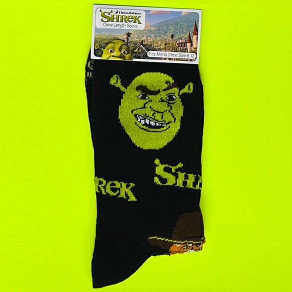 Mens Shrek Donkey and Puss in Boots Socks - Picture 4 of 6